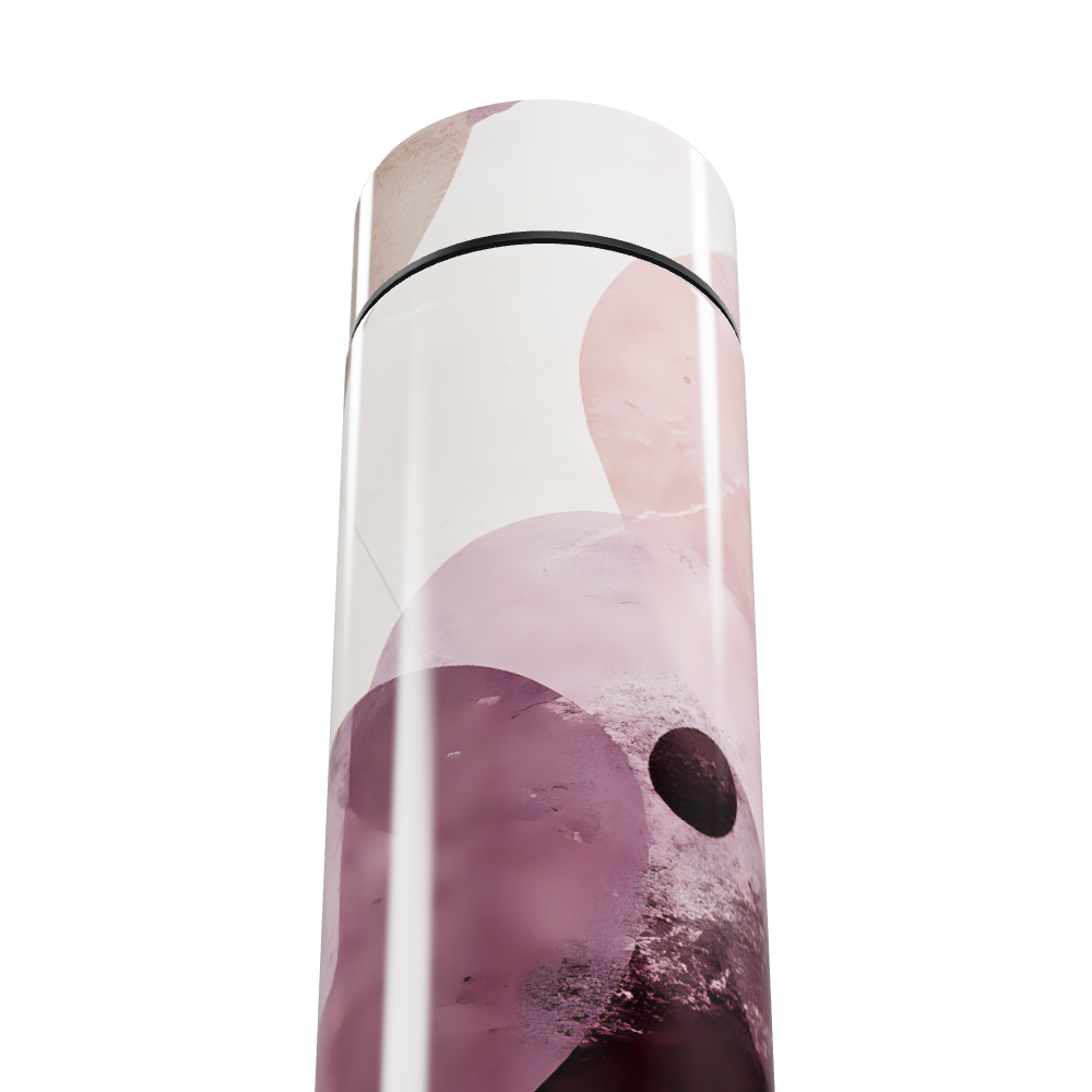 Garrafa Térmica Touch - Floral Digital Display