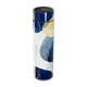 Garrafa Térmica Touch - Azul com Estampa Abstrata