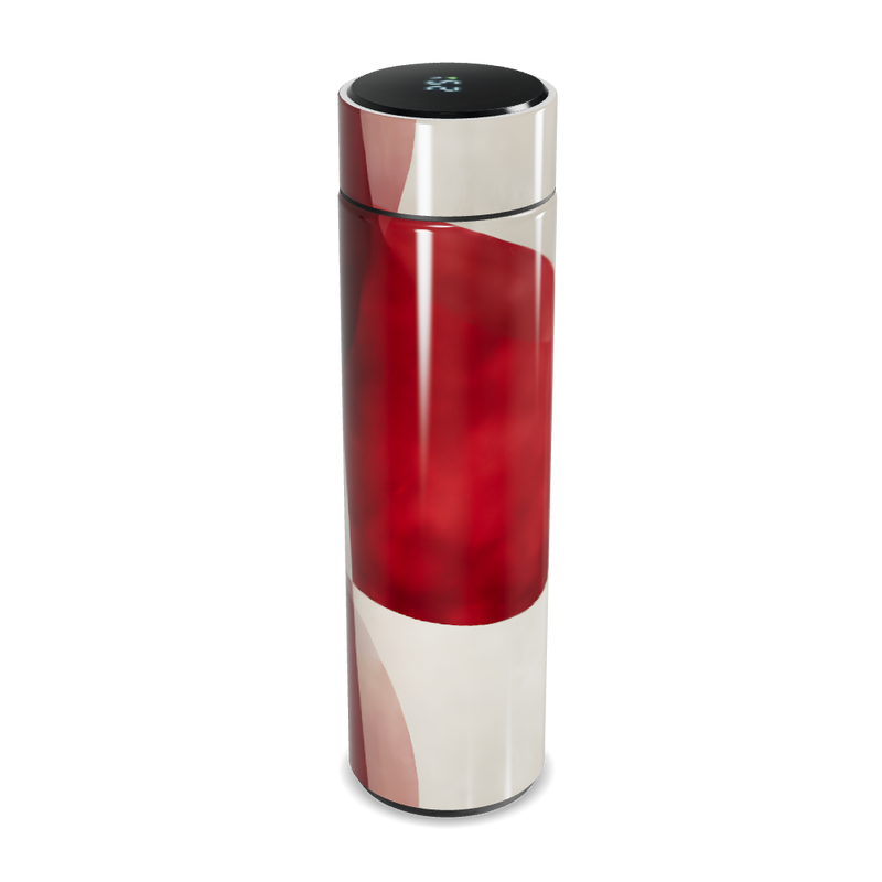 Garrafa Térmica Touch - Vermelha com Display Digital