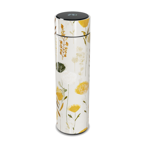 Garrafa Térmica Touch Flores - Estampa Floral