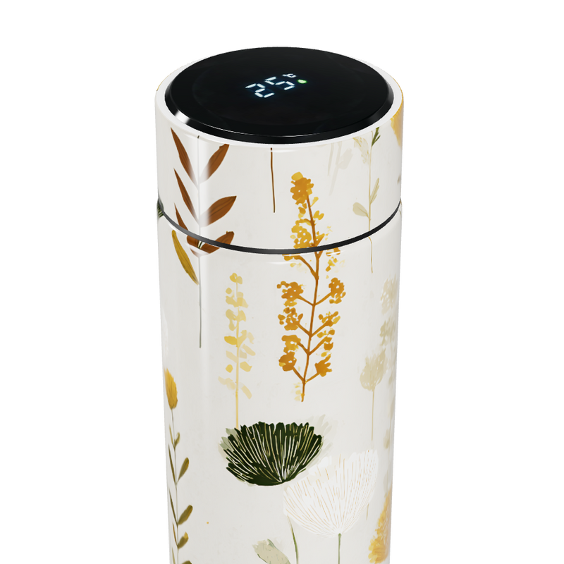 Garrafa Térmica Touch Flores - Estampa Floral