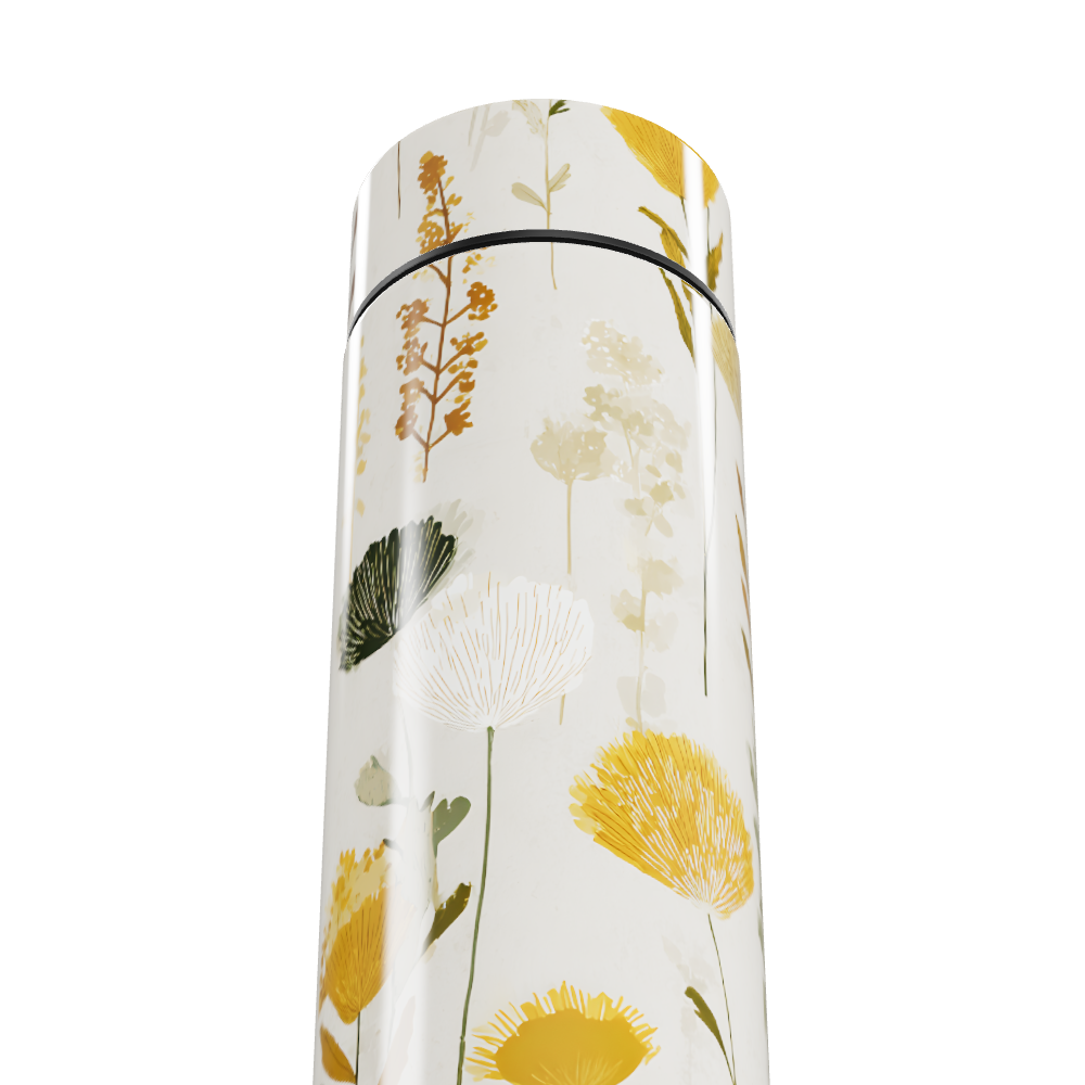 Garrafa Térmica Touch Flores - Estampa Floral