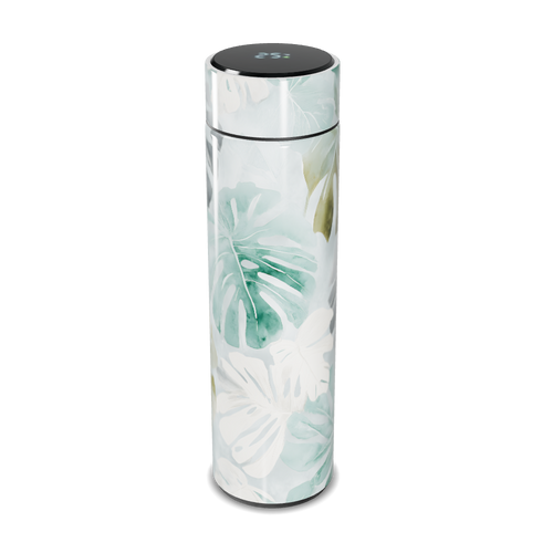 Garrafa Térmica Touch - Folhagem Verde