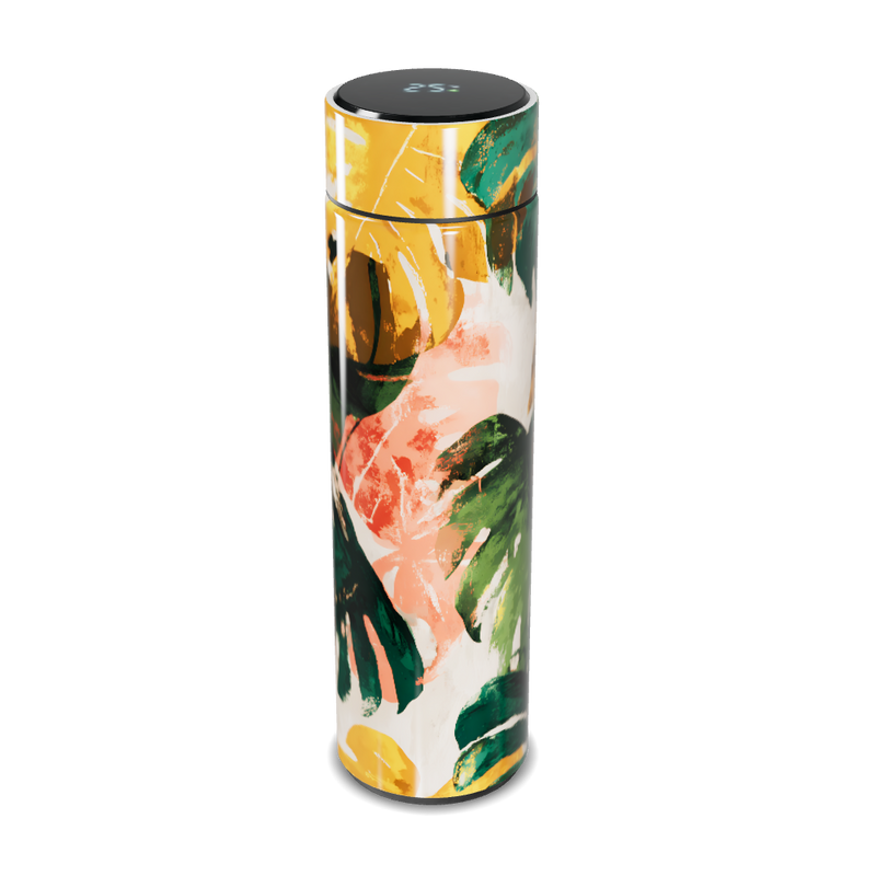 Garrafa Térmica Touch - Estampa Tropical Colorida