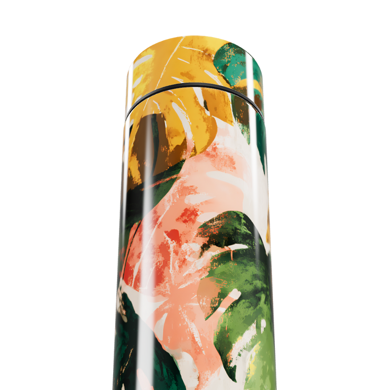 Garrafa Térmica Touch - Estampa Tropical Colorida