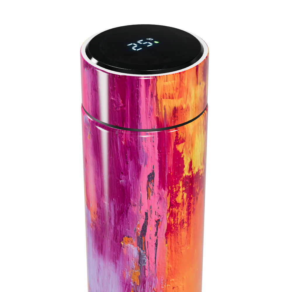 Garrafa Térmica Touch - Estampa Colorida Digital