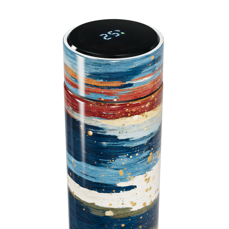 Garrafa Térmica Touch - Estampa Colorida