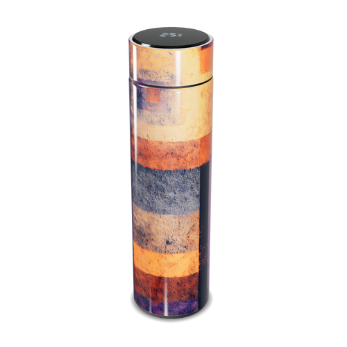 Garrafa Térmica Touch - Listras Coloridas