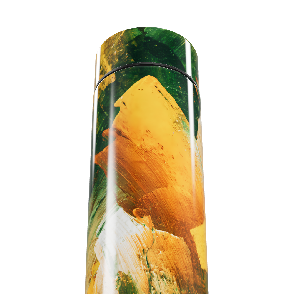 Garrafa Térmica Touch - Estampa Colorida Inox