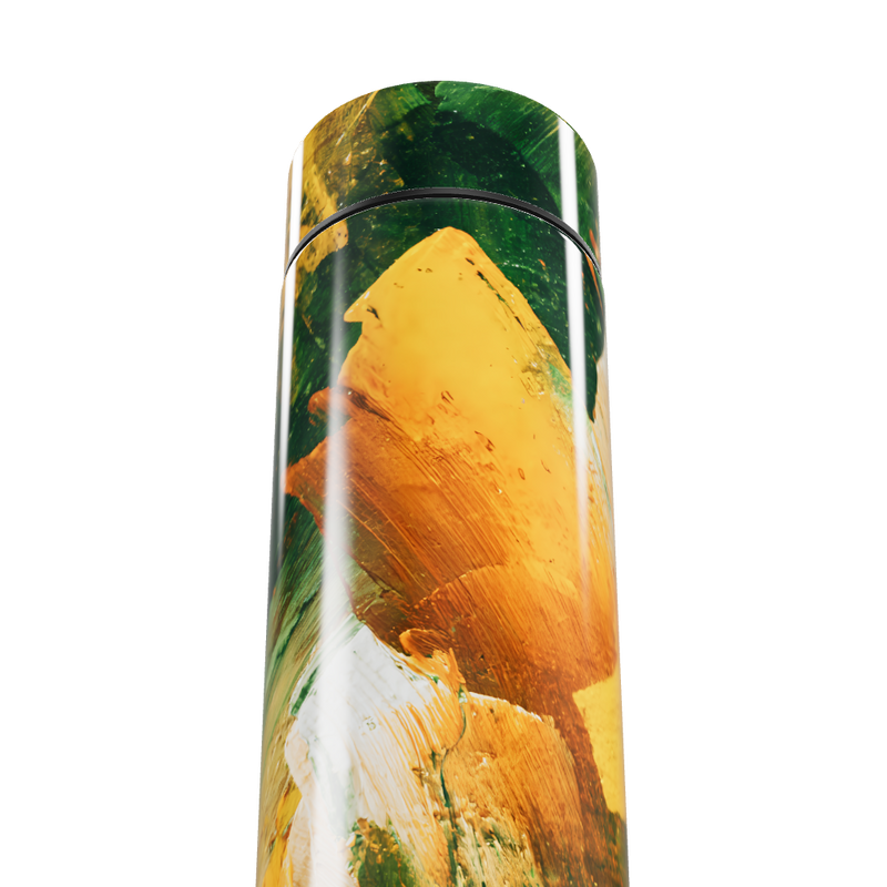 Garrafa Térmica Touch - Estampa Colorida Inox