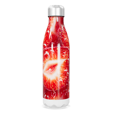 Garrafa Inox - Estampa Morango 750ml