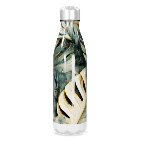 Garrafa Inox - Folhagem Tropical 500ml