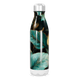 Garrafa Inox - Folhas Verdes e Douradas