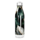 Garrafa Inox - Folhas Verde e Branco