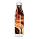 Garrafa Inox - Estampa Abstrata Laranja