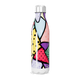 Garrafa Inox - Estampa Colorida Abstrata