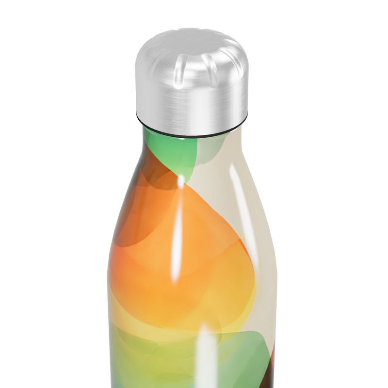 Garrafa Inox - Estampa Colorida Abstrata