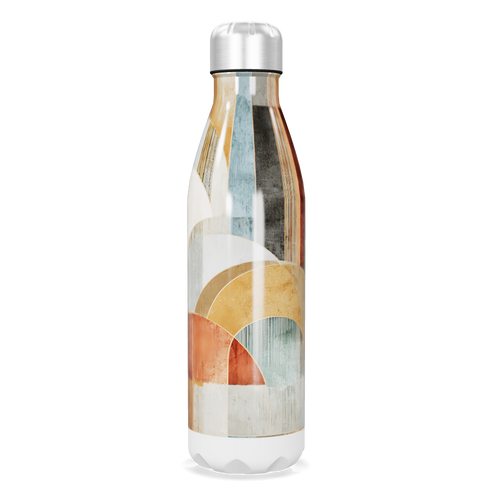 Garrafa Inox Estampada Multicolorida 500ml