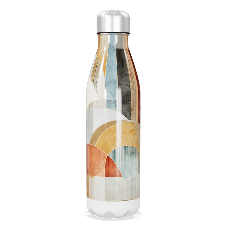 Garrafa Inox Estampada Multicolorida 500ml