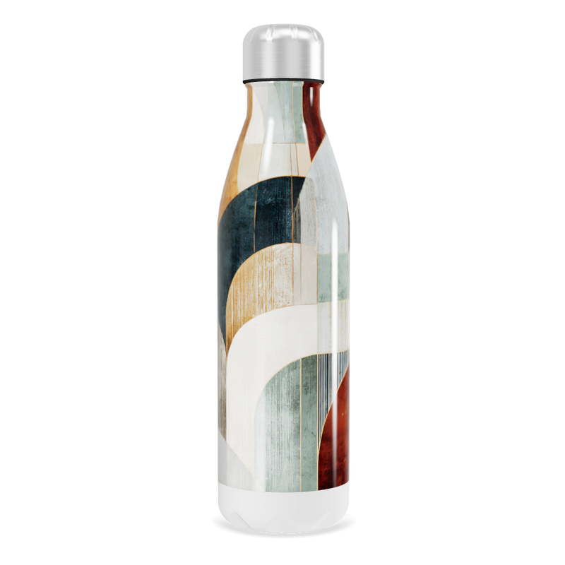 Garrafa Inox Estampada Multicolorida 500ml