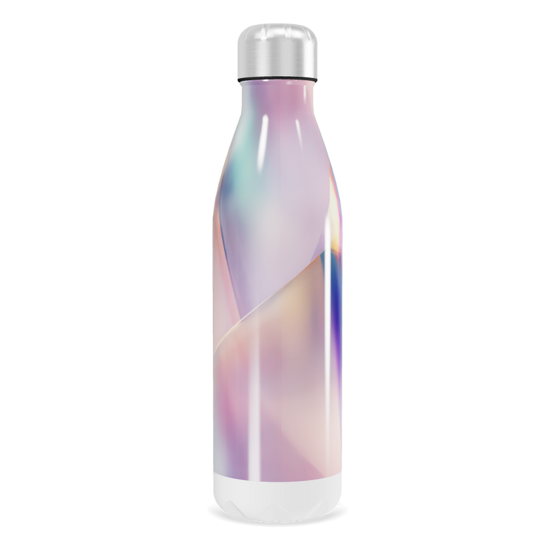 Garrafa Inox - Estampa Colorida Abstrata