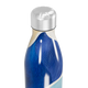 Garrafa Inox - Azul com Estampa Abstrata