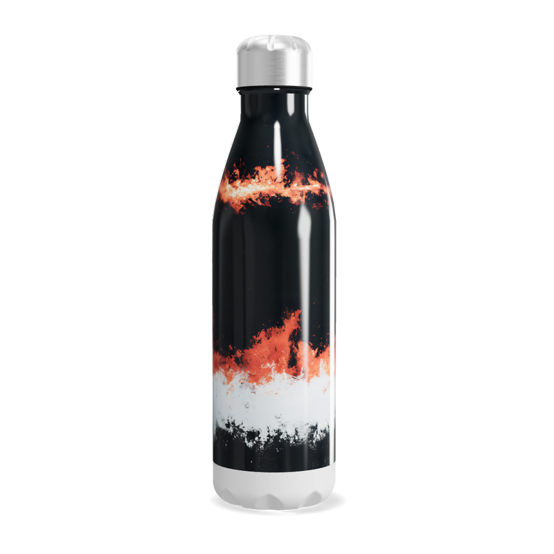 Garrafa Inox - Estampa Abstrata Colorida