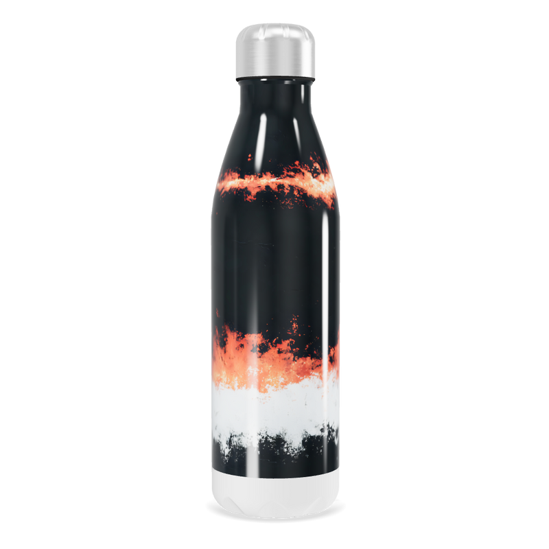 Garrafa Inox - Estampa Abstrata Colorida