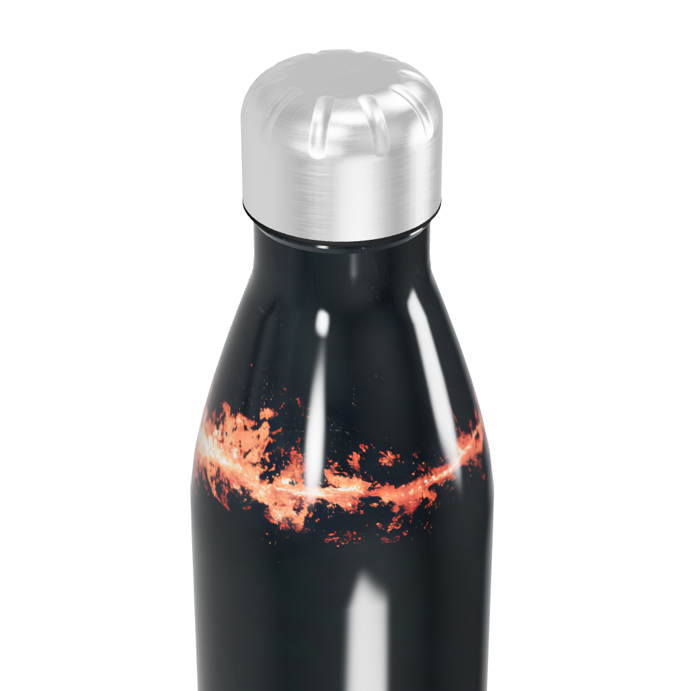 Garrafa Inox - Estampa Abstrata Colorida