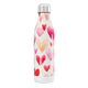 Garrafa Inox Corações Vermelhos e Rosa