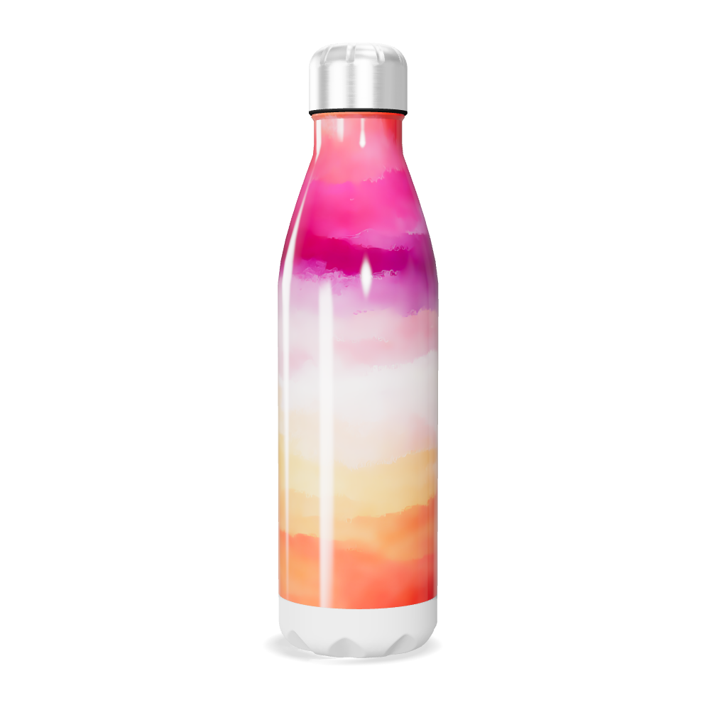 Garrafa Inox - Degradê Tropical