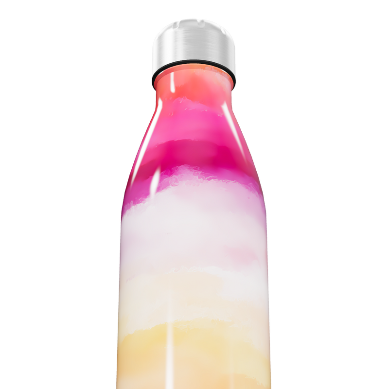 Garrafa Inox - Degradê Tropical