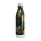 Garrafa Inox - Folhas Verde e Dourado