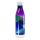 Garrafa Inox - Azul com Estampa Geométrica