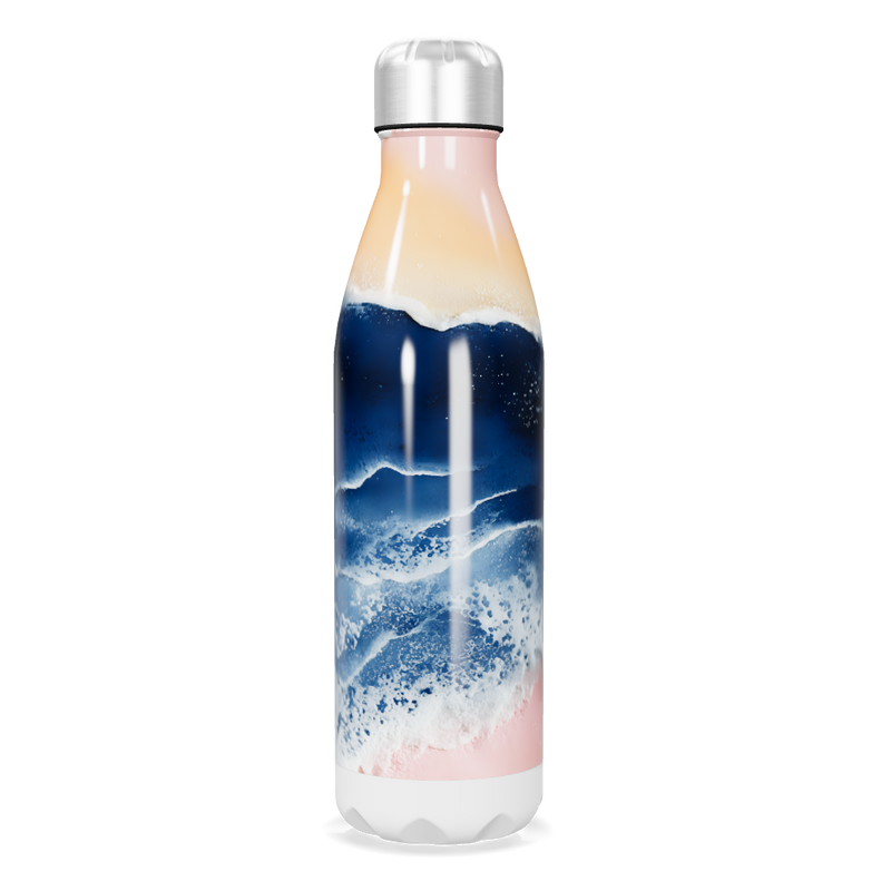 Garrafa Inox Estampa Marinha 500ml