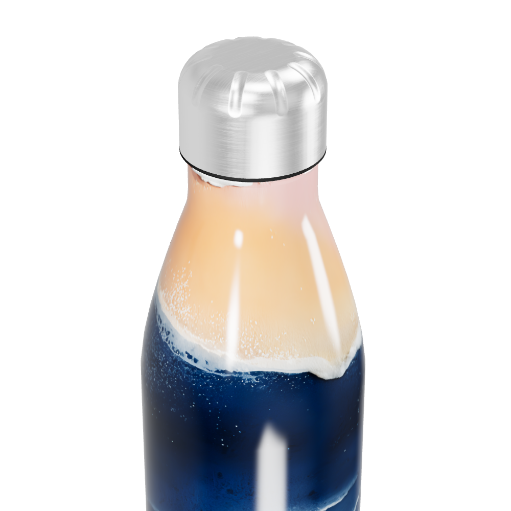 Garrafa Inox Estampa Marinha 500ml