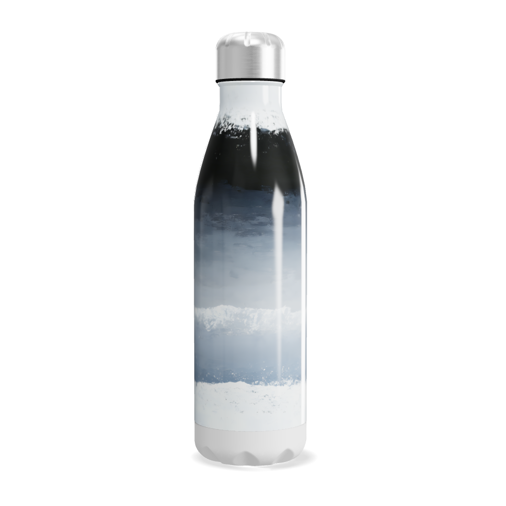 Garrafa Inox - Branco degradê