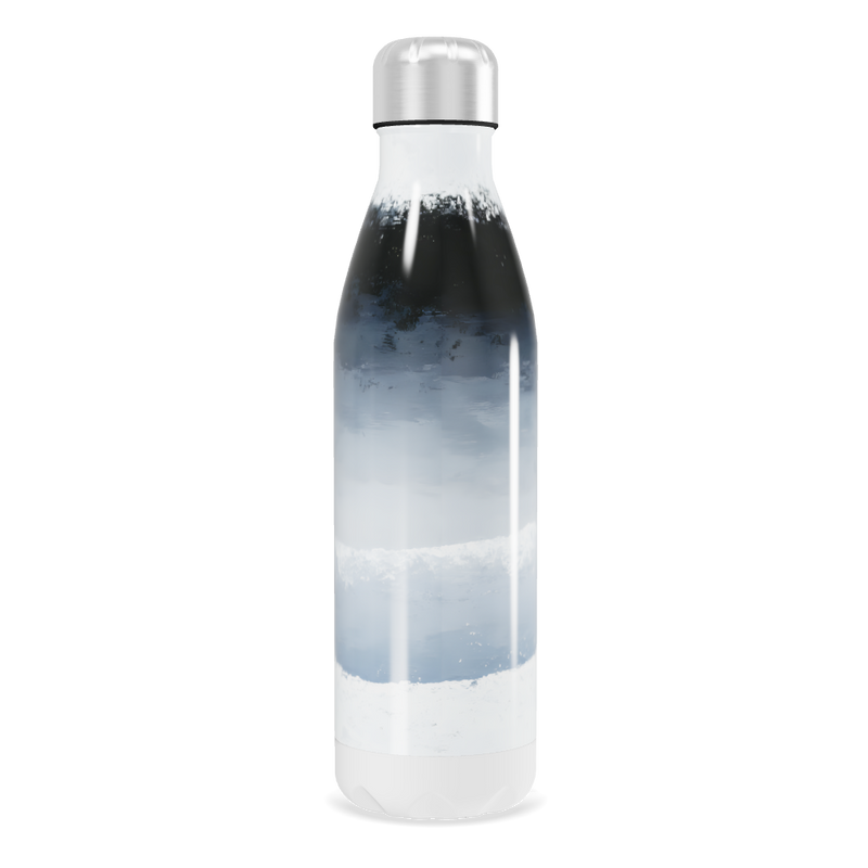 Garrafa Inox - Branco degradê