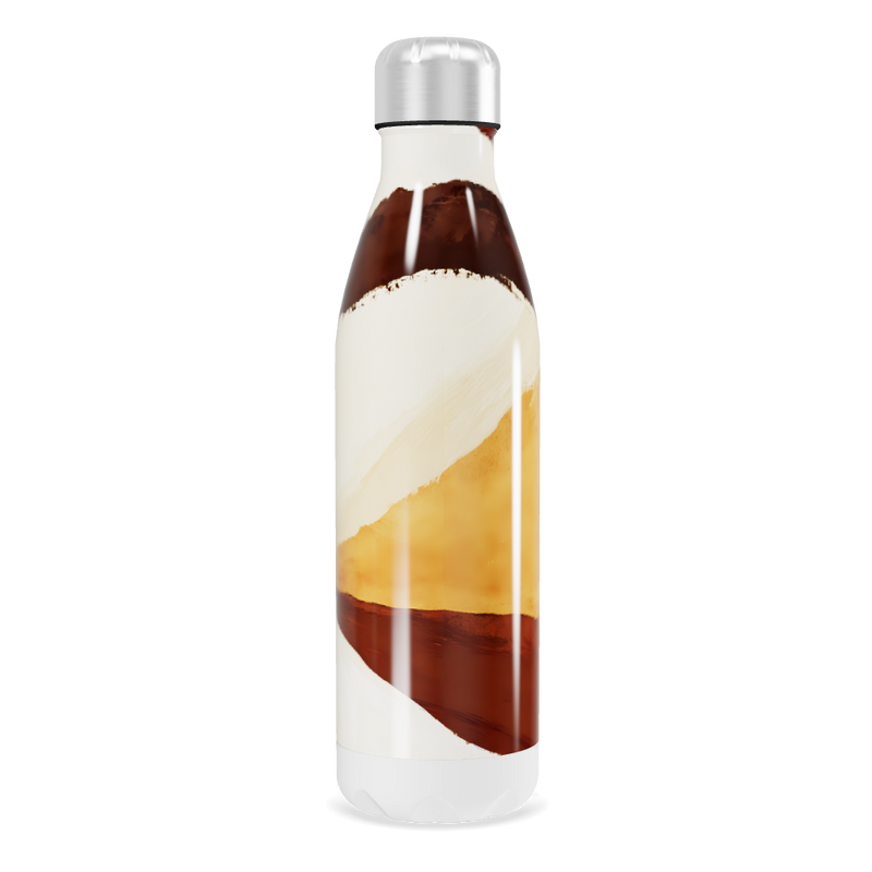 Garrafa Inox - Estampa Abstrata Colorida