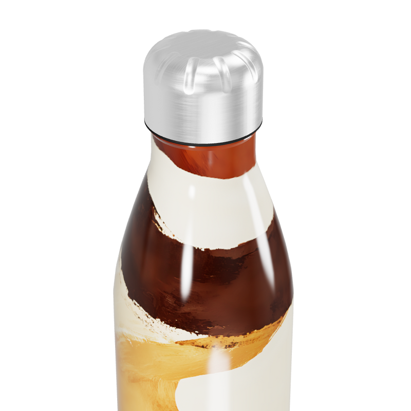 Garrafa Inox - Estampa Abstrata Colorida