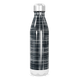 Garrafa Inox - Estampa Xadrez Preta