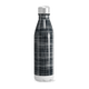 Garrafa Inox - Estampa Xadrez Preta