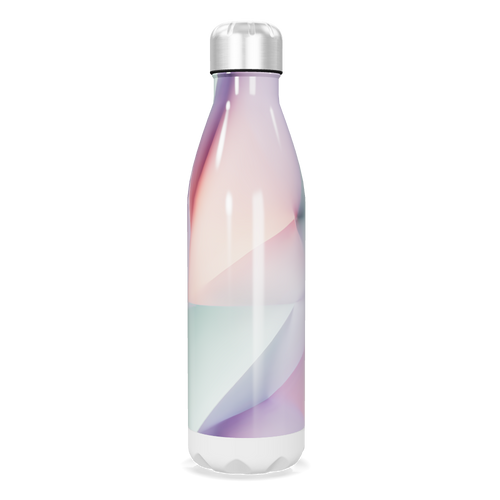 Garrafa Inox - Estampa Colorida Pastel