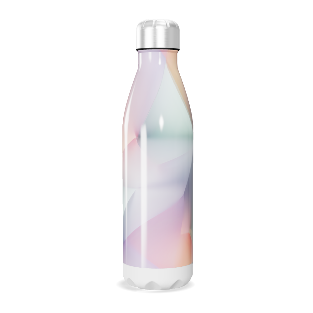 Garrafa Inox - Estampa Colorida Pastel