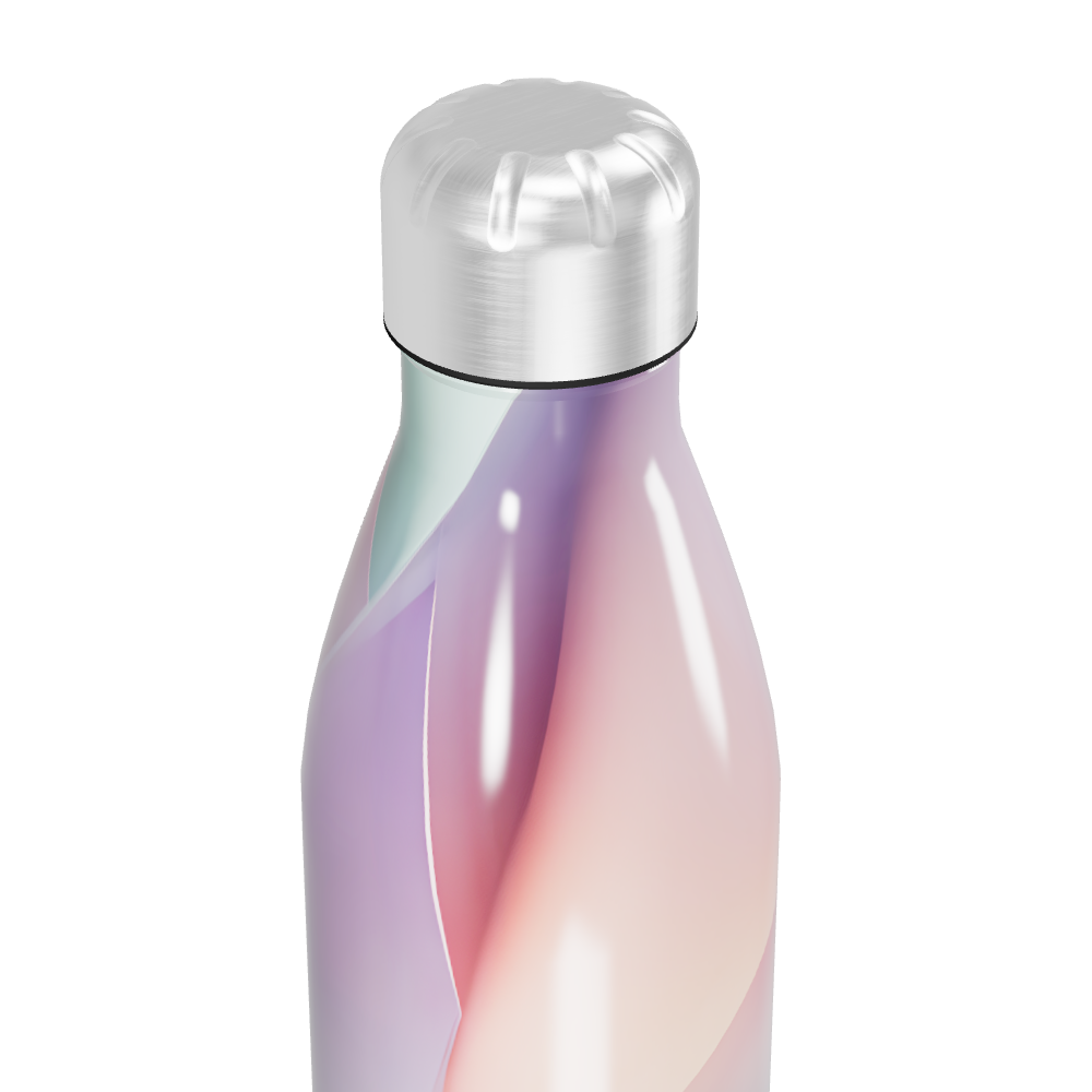 Garrafa Inox - Estampa Colorida Pastel