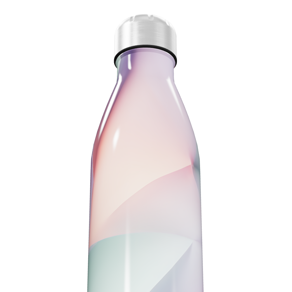 Garrafa Inox - Estampa Colorida Pastel