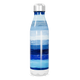 Garrafa Inox - Azul com listras