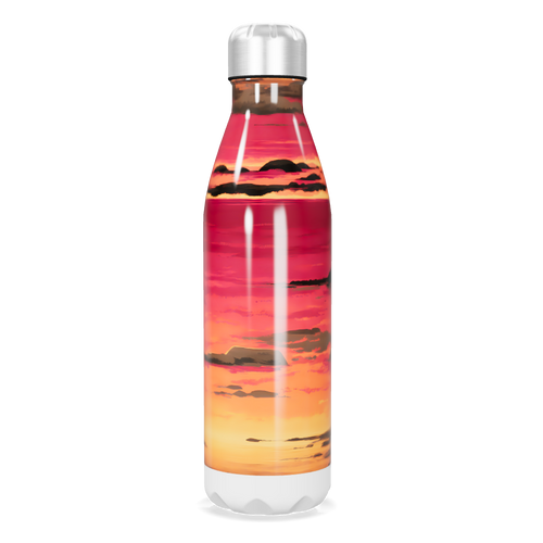 Garrafa Inox - Estampa Pôr do Sol