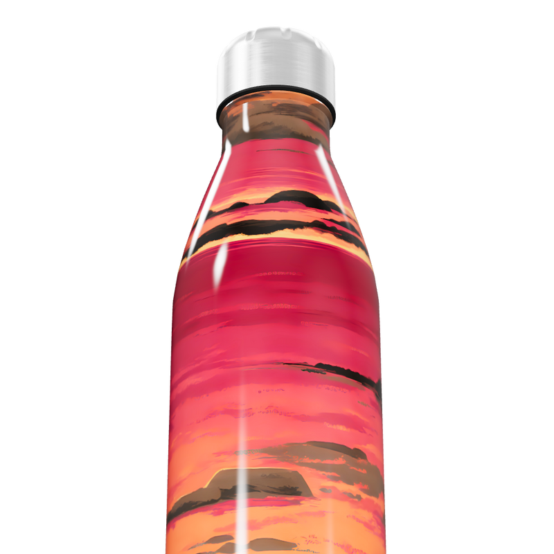 Garrafa Inox - Estampa Pôr do Sol