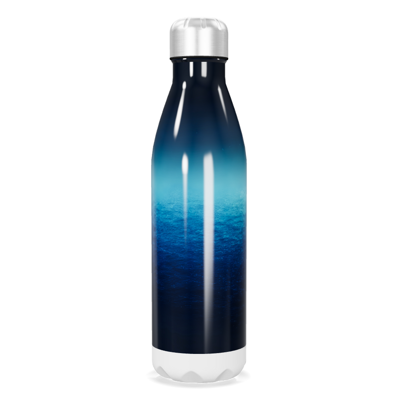 Garrafa Inox Azul Gradiente 500ml